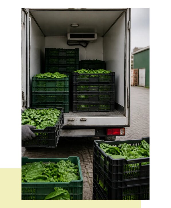 Перевозка шпината в Дедовск с сохранением свежести продукции